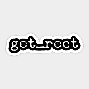 get_rect Sticker